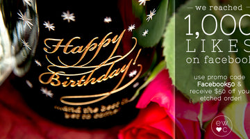 We've reached 1000 Facebook likes!  $50 promocode ...