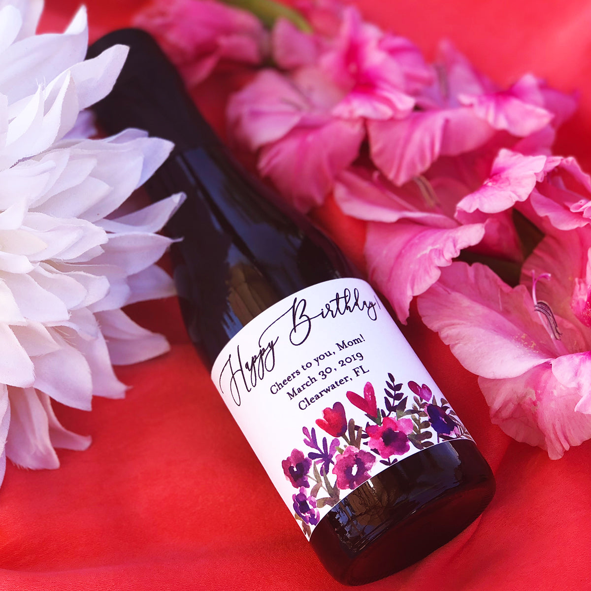 wine bottle succulent trader joe's Vivid Flower Birthday / 24 pk
