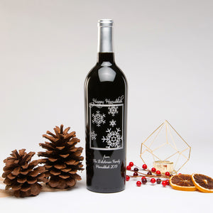 Star of David Shimmering Snowflakes