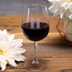 Monogram Wine Tasting Glass